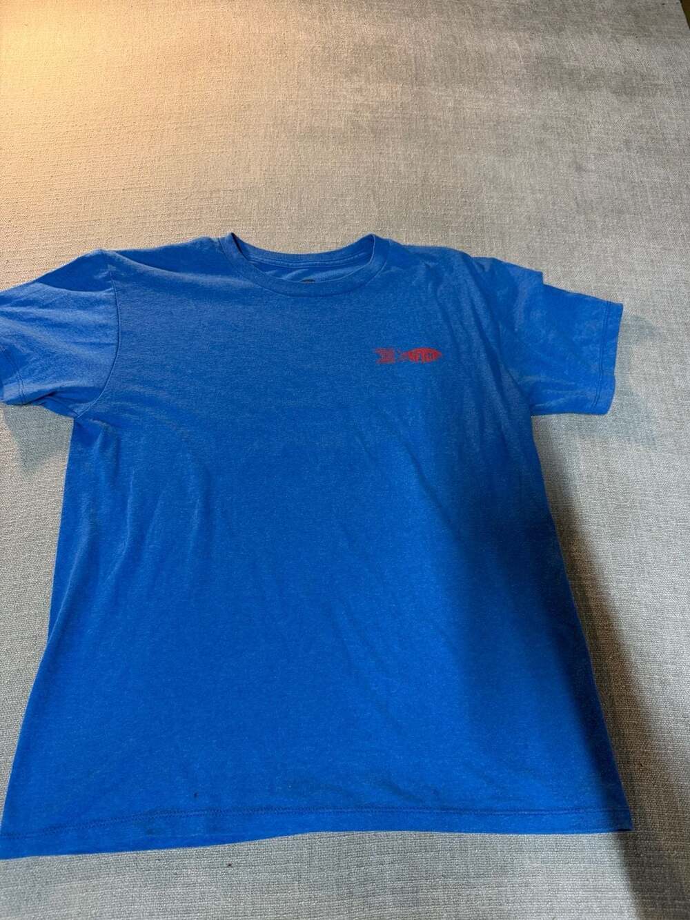 AFTCO American Fishing Tackle Co. Sailfish Blue Short Sleeve T-Shirt Large